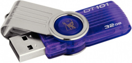 DT101G2/32GB, USB Flash Drive DataTraveler 101 G2 32 GB violet, Kingston