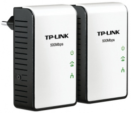 TL-PA4030KIT, Powerline LAN starter kit, Mini 3x 10/100 500 Mbps, TP-Link