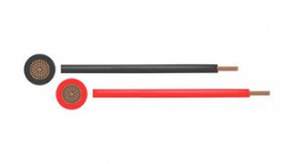RND 475-00108 + RND 475-00113 [100 м], Stranded Wire Bundle, PVC, 1mm\x1a, Bare Copper, Black, Red, 100m, RND Cable