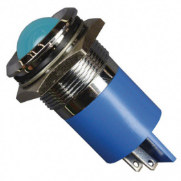 Q22P1CXXB24E, LED Indicator blue 24 VDC, APEM