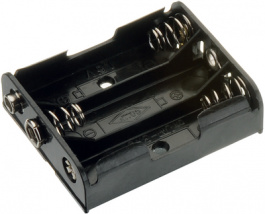 BH331B, Battery holder 3 x AA Battery contact, COMF