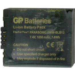 DPA011 PANASONIC DMW-BLB13, Battery pack 7.4 V 1050 mAh, GP Batteries