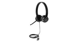 4XD0X88524, Headset, Stereo, On-Ear, 20kHz, USB, Black, Lenovo