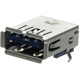 692122030100, Socket, horizontal, 9, USB 3.0 A SMD, WURTH Elektronik