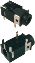 FC68125, Гнездо; Jack 3,5мм; "мама"; Контактные группы:4; THT; W:7,1мм, Cliff
