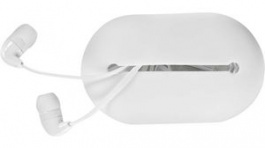 HPWD1020WT, Wired In-Ear Headphones 1.2m White, Nedis (HQ)