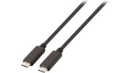 CCGP64700BK10, USB 3.1 Cable (Gen1) USB C Plug - USB C Plug 1m Black, Nedis (HQ)