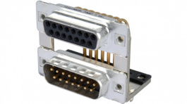 164A19969X, D-Sub socket + plug 2 x 15P, Conec