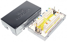 JE316-KDA-C6FS, Junction box Cat.6 shielded, Maxxtro