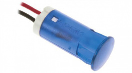 QS123XXB12, LED Indicator blue 12 VDC, APEM