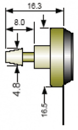 SPD002GASIL, Pressure sensor 0...2 psi, Smartec