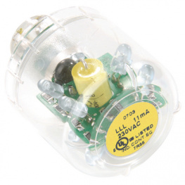 LLL893007313, LED bulb BA15d, yellow, Auer