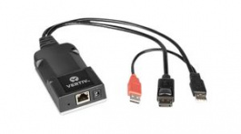 HMX6150T-DP, KVM Extender, 100m, USB-A/Audio/DisplayPort/RJ45, 2560 x 1600, Vertiv