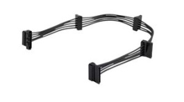 PYO4SATA, SATA Power Splitter Cable 400 mm Black, StarTech.com