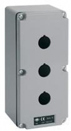 A2P 0920.03, complete boxes dimensions 92 x 205, 3 holes for unit diam. 22 mm, without holes, ILME