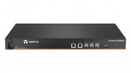 ACS8016MDAC-404, Serial Console Server with Dual AC Power Supply and Analog Modem, Avocent ACS 8000, Serial Ports 16 RS232, Vertiv