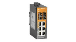 2682170000, Ethernet Switch, RJ45 Ports 6, Fibre Ports 2SC, 100Mbps, Unmanaged, Weidmuller