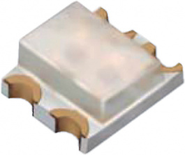 19-22/R6G6C-A01/2T, LED; SMD; красный/желто-зеленый; 1,9x1,6x0,8мм; 130°; 20мА, Everlight