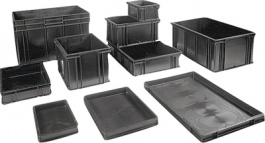 6420.007.992, ESD transport container 400 x 600 x 212 mm, WEZ