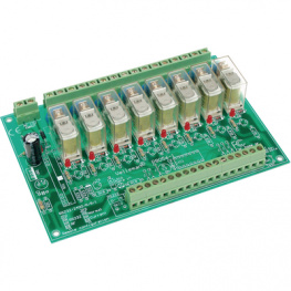 VM129, 8-channel relay card, Velleman