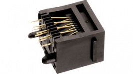 615008144221, WR-MJ Modular Jack Vertical Unshielded 8C8P, WURTH Elektronik