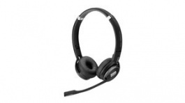 1000302, Headset, IMPACT 5000, Stereo, On-Ear, 7.5kHz, Wireless/DECT/USB, Black, Sennheiser