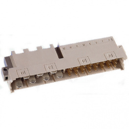 117-40164, Plug F/H mixed style 90deg, 7+24-pin DIN 41612, ept GmbH