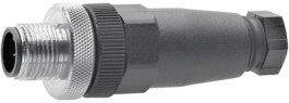 ELST 4012 PG7, Вилка; М12; PIN:4; "папа"; код A-DeviceNet / CANopen; на провод, Hirschmann