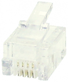 TA-1188, Modular connector (set with 10 pcs.) RJ45 8P/8C, Maxxtro