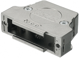 FKH3A-K189, D-Sub metallized hood 25P, FCT
