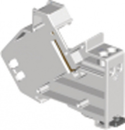 HACKVHMOD, Rail mounting module housing, preLink, Harting
