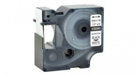 1805443, Heat-Shrinkable Label, 3:1, Vinyl, 1.5 x 24mm, White, Dymo