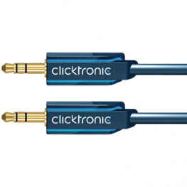 70482, Audio cable stereo jack 3.5 mm 10 m, Clicktronic