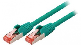 CCGP85221GN025, Network Cable CAT6 S/FTP 250mm Green, Nedis (HQ)