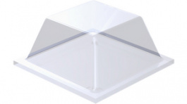 RND 455-00522, Self-Adhesive Bumper 12.6 mm x 12.6 mm x 5.8 mm, Clear, RND Components