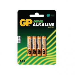 24A-U4 [4 шт], Primary battery LR03/AAA 1.5 V, GP Batteries