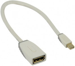 BBM37450W02, Адаптерный кабель Mini DisplayPort DisplayPort - Mini DisplayPort розетка – штекер, Bandridge