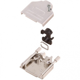 MHDTZK37-K, D-Sub metal hood 37P, MH Connectors