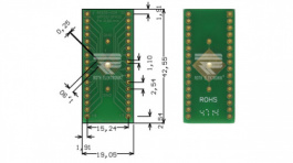 RE935-02R, Prototyping board FR4 Epoxide + chem. Au, Roth Elektronik