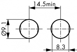 EGG.0B.304.CLL, Разъем: круглый; Серия:0B; гнездо; пайка; на панель; "мама"; PIN:4, LEMO