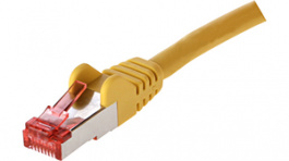 PB-SFTP6-025-Y-T, Patch cable Cat.6 S/FTP 0.25 m, Maxxtro