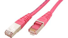 21.15.1329, Patchcord Cat 6 S/FTP 500 mm Pink, Roline