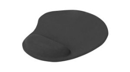 DA-51020, Mouse Pad with Palm Rest, 180x225x3mm, Black, DIGITUS