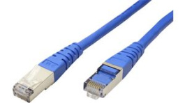21.15.1374, Patchcord Cat 6 S/FTP 7 m Blue, Roline
