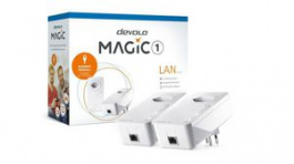 8298, Powerline Magic1 LAN Starter Kit 1x 10/100/1000 1.2Gbps, Devolo