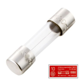 179020.0,125, GZ F AC 250V 5x20 мм Miniature Fuse-Link Cyclindrical 0,125A, Siba