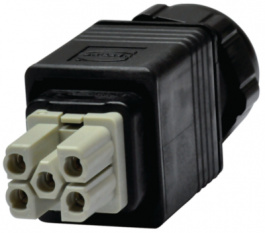 09352320423, Cable socket 9...13 mm, Han PushPull Power 4/0, 5, Harting