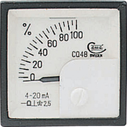 CQ 48,0-1MA/0-100%,800040, Analogue Display 48 x 48 mm 0...1 mADC, CEWE Instrument