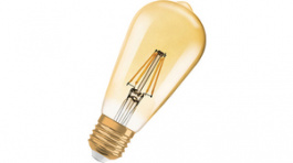FIL EDISON 40 4W/827 E27 KL, LED lamp E27, Osram