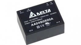 AA04D1212A, PCB Mount Converters 4 W 12 VDC, DELTA Electronics